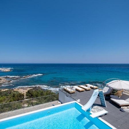 Icarus Luxury Beachfront Villa Gialiskari  Ngoại thất bức ảnh